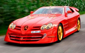 Mercedes-Benz SLR McLaren 999 Red Gold Dream by Anliker 2011 года